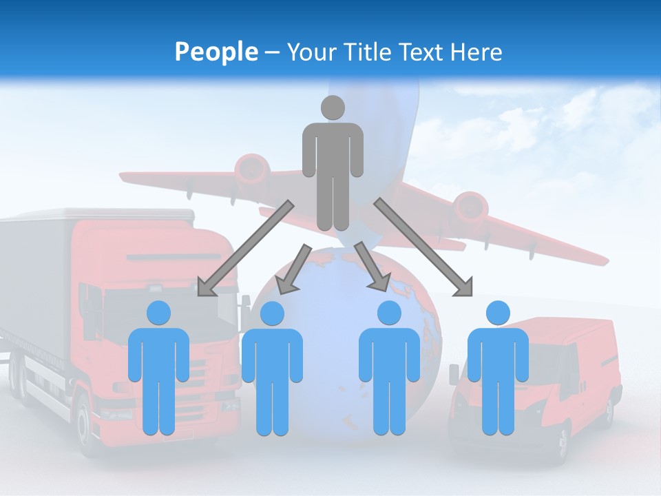 Shipping Transportation Global PowerPoint Template