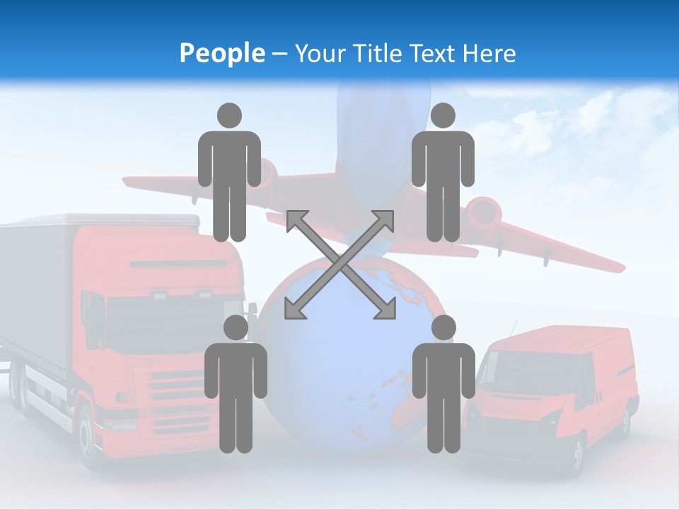 Shipping Transportation Global PowerPoint Template