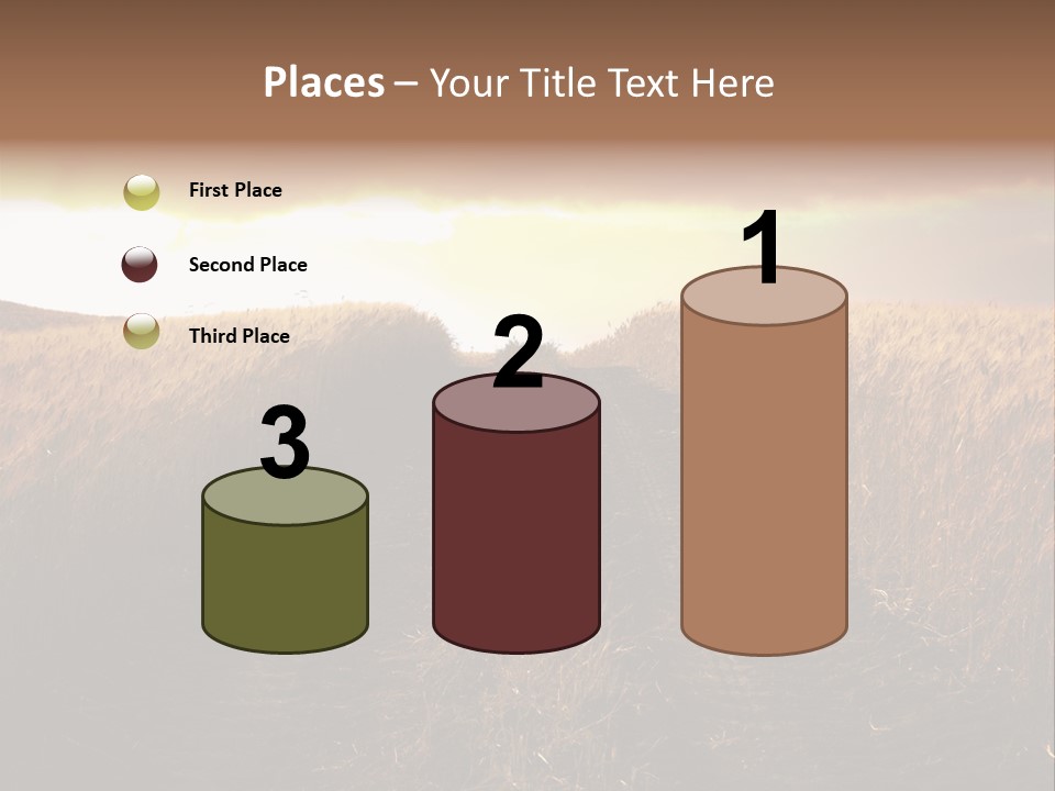 Ripe Cereal Country PowerPoint Template