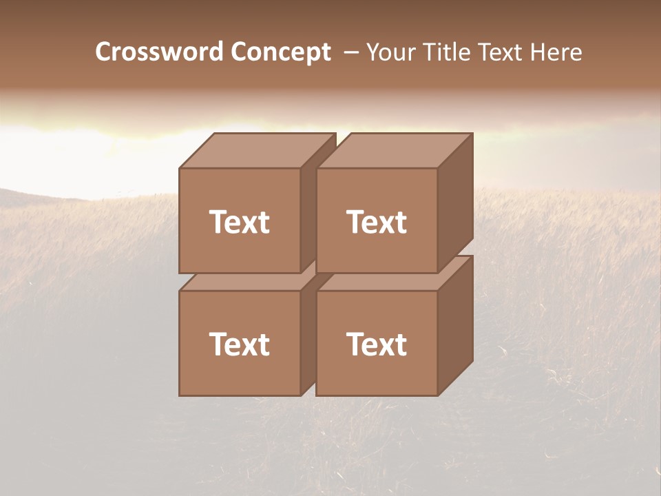 Ripe Cereal Country PowerPoint Template