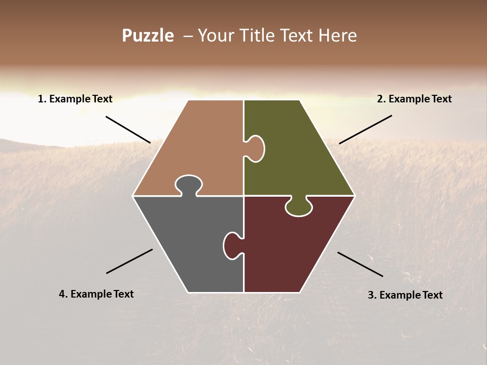 Ripe Cereal Country PowerPoint Template