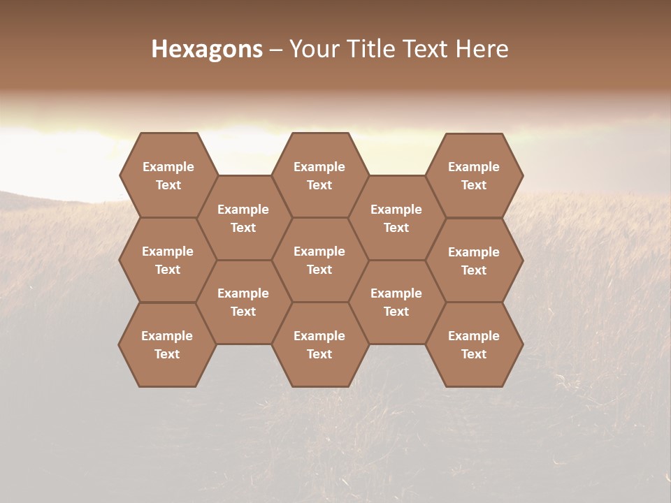 Ripe Cereal Country PowerPoint Template