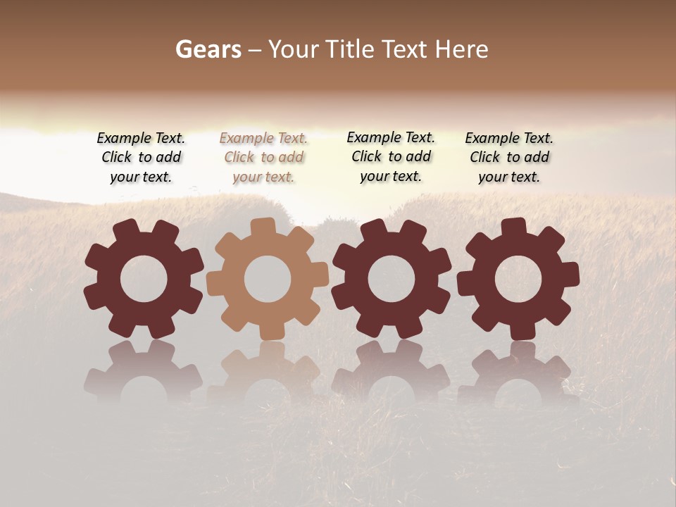 Ripe Cereal Country PowerPoint Template