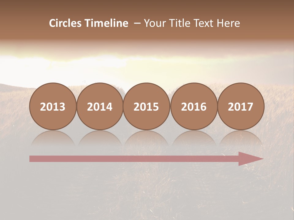 Ripe Cereal Country PowerPoint Template