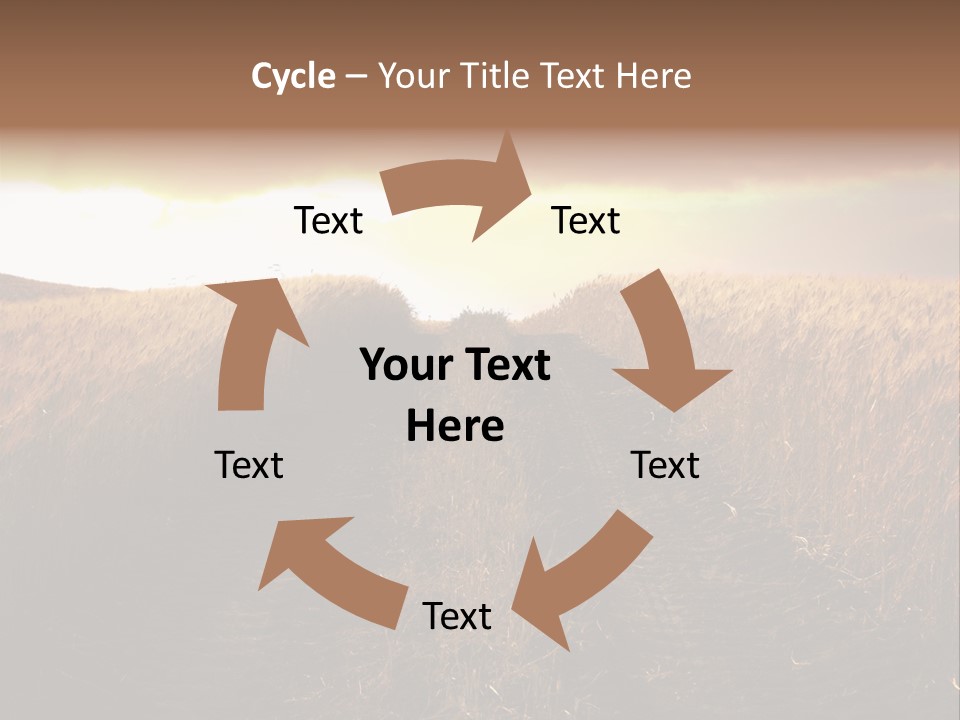 Ripe Cereal Country PowerPoint Template