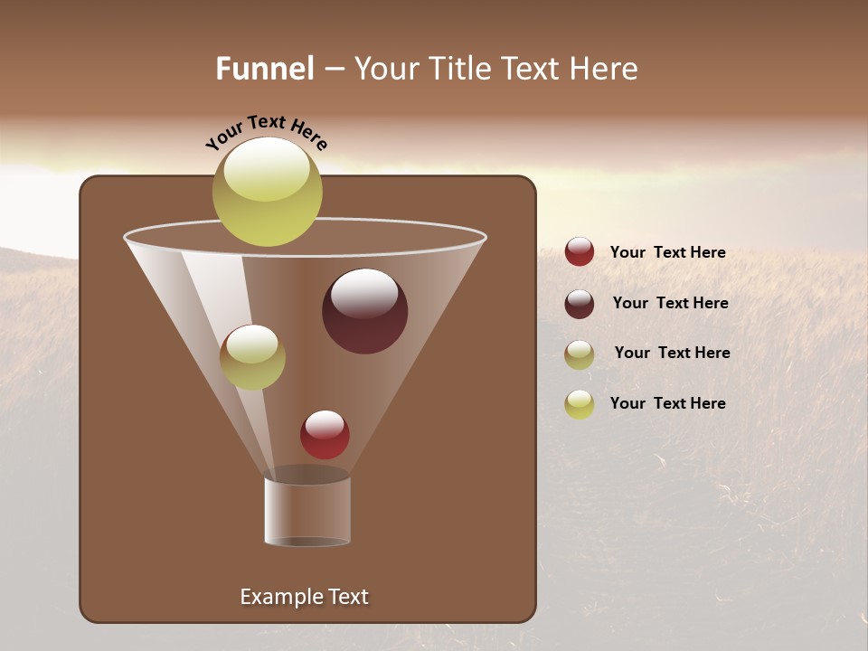 Ripe Cereal Country PowerPoint Template