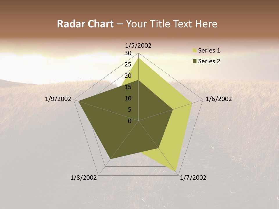 Ripe Cereal Country PowerPoint Template