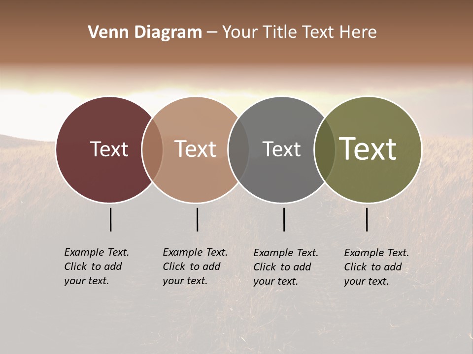 Ripe Cereal Country PowerPoint Template