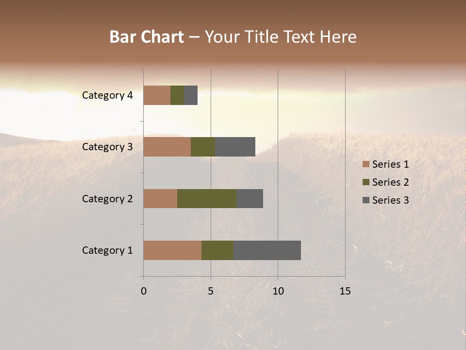Ripe Cereal Country PowerPoint Template