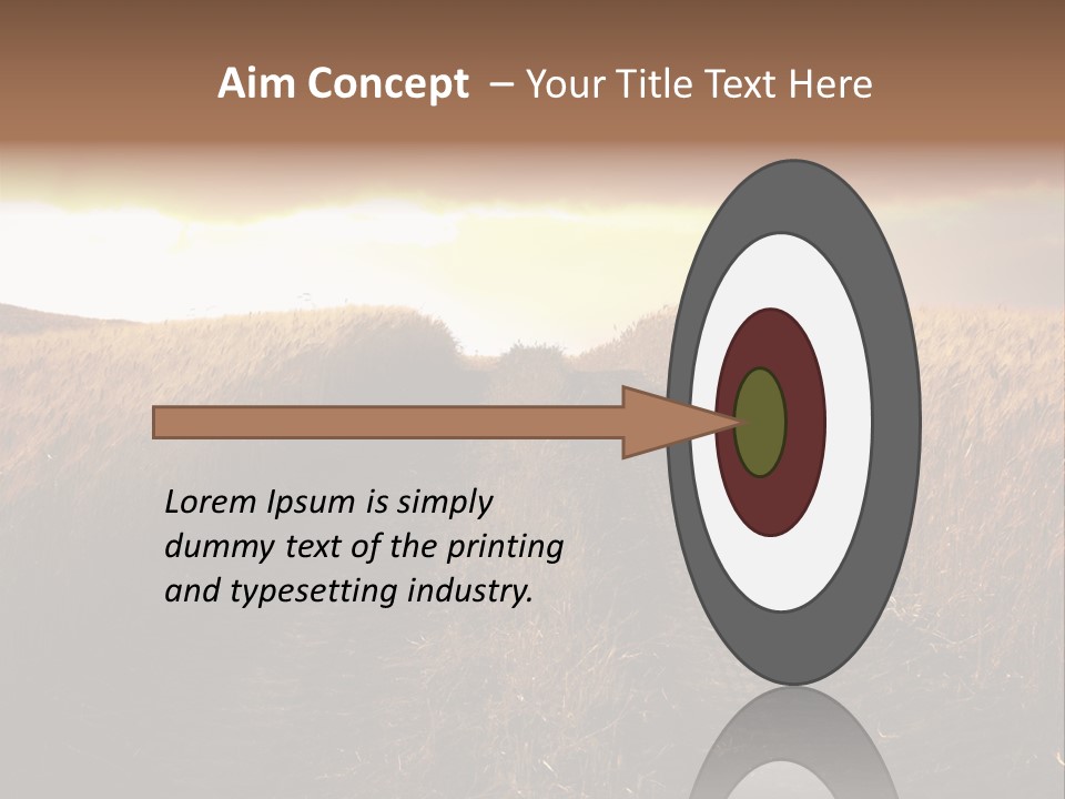Ripe Cereal Country PowerPoint Template