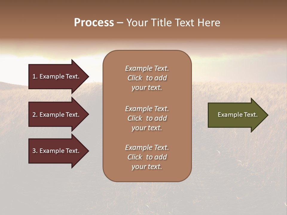 Ripe Cereal Country PowerPoint Template