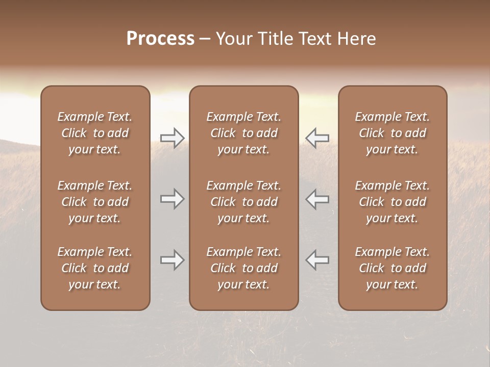 Ripe Cereal Country PowerPoint Template