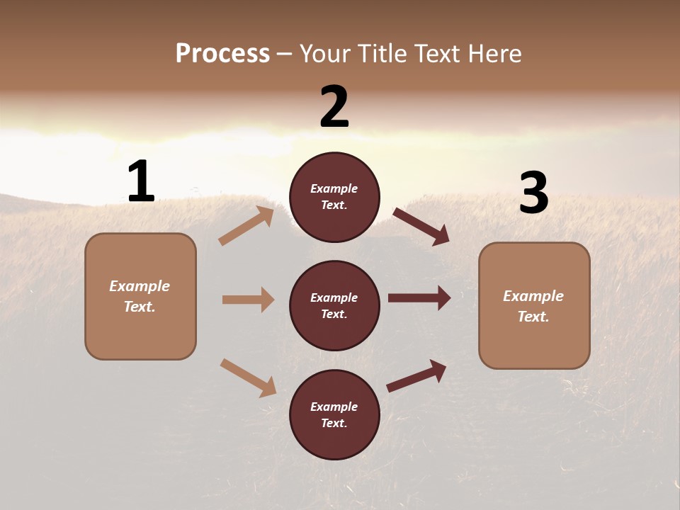 Ripe Cereal Country PowerPoint Template