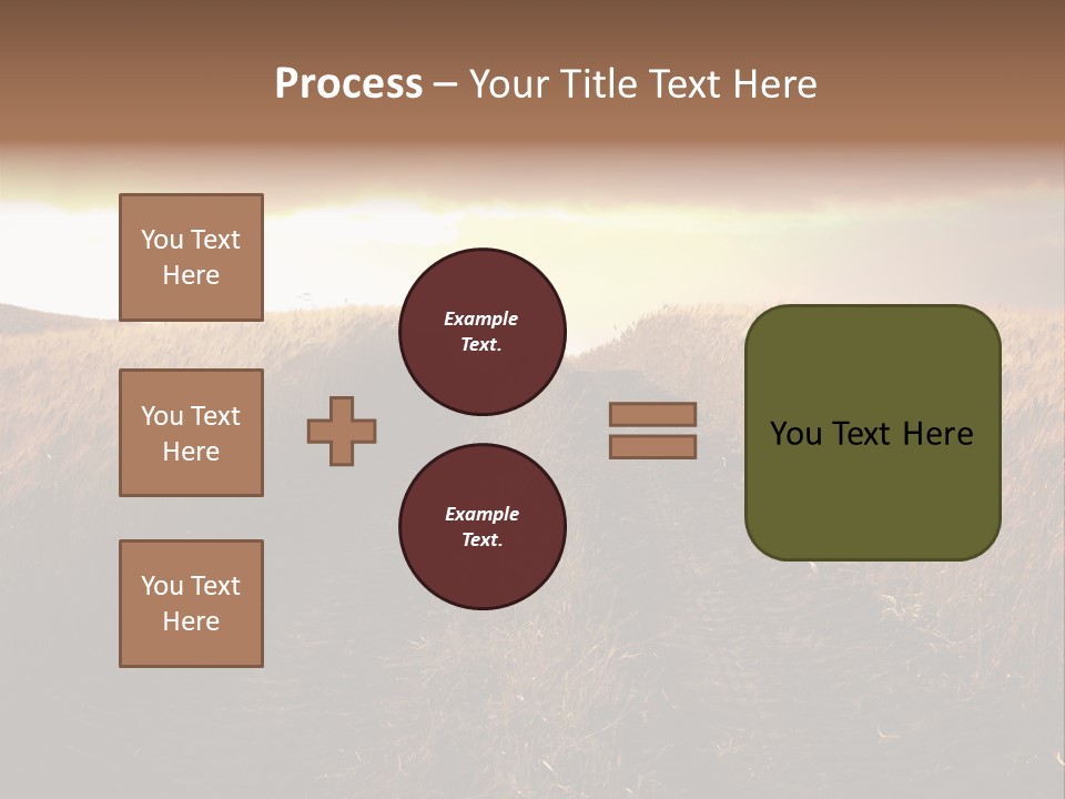 Ripe Cereal Country PowerPoint Template