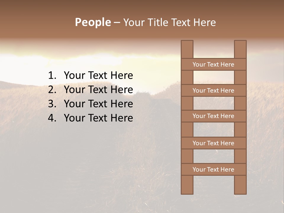 Ripe Cereal Country PowerPoint Template