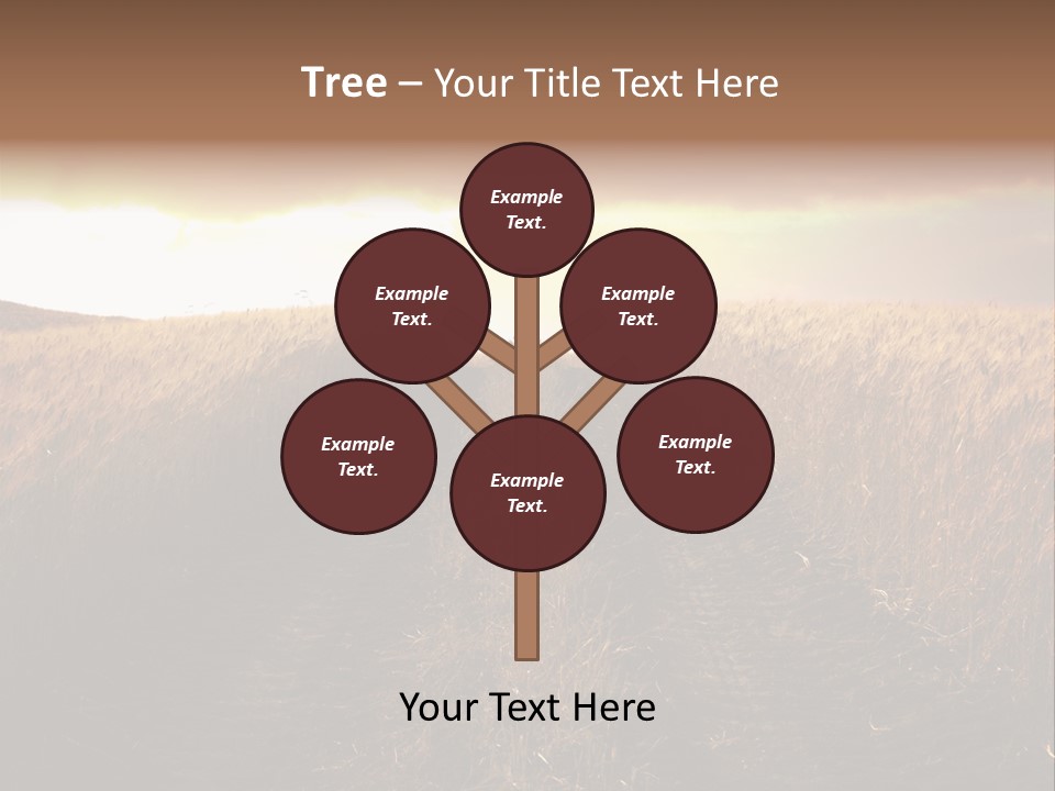 Ripe Cereal Country PowerPoint Template