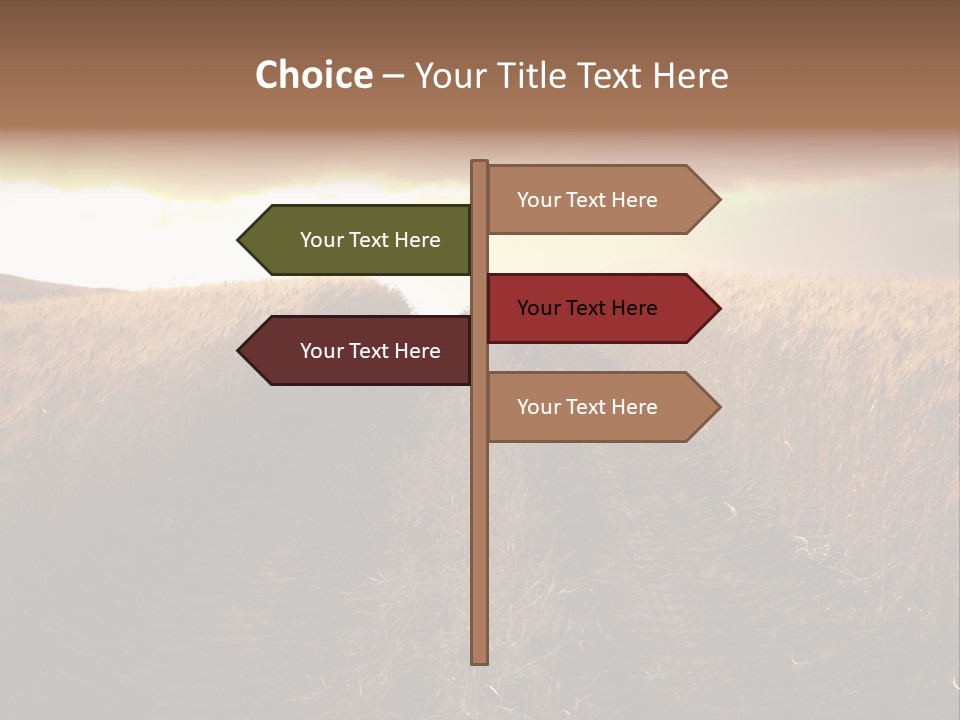 Ripe Cereal Country PowerPoint Template