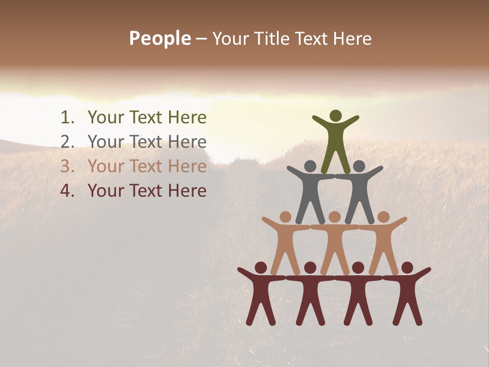 Ripe Cereal Country PowerPoint Template