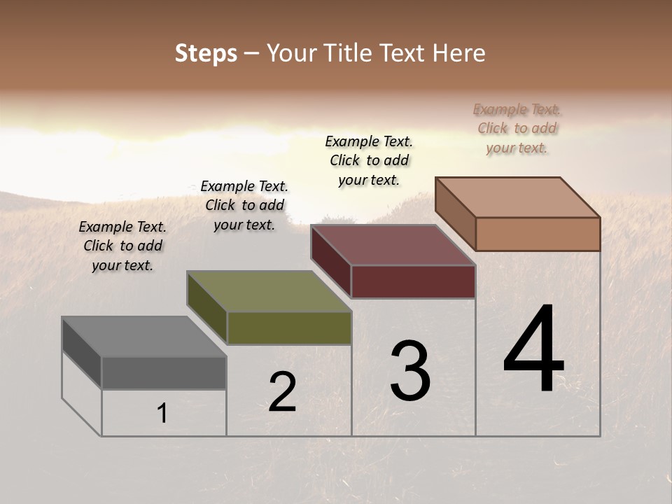 Ripe Cereal Country PowerPoint Template