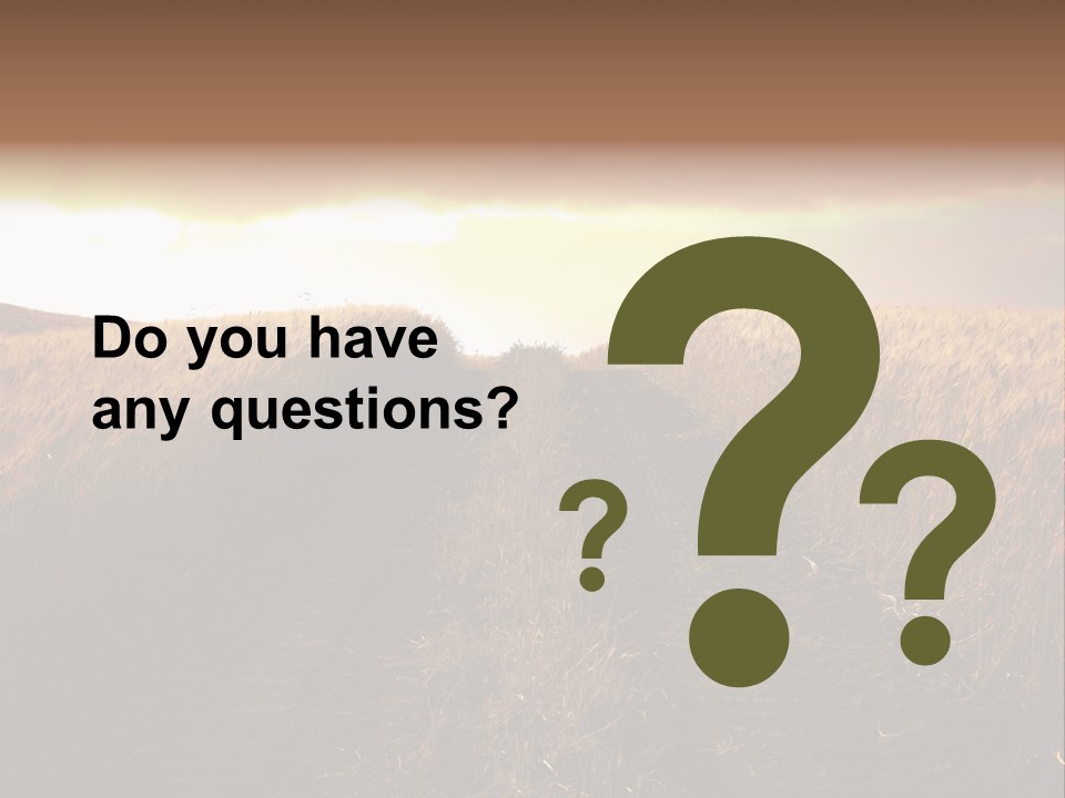 Ripe Cereal Country PowerPoint Template