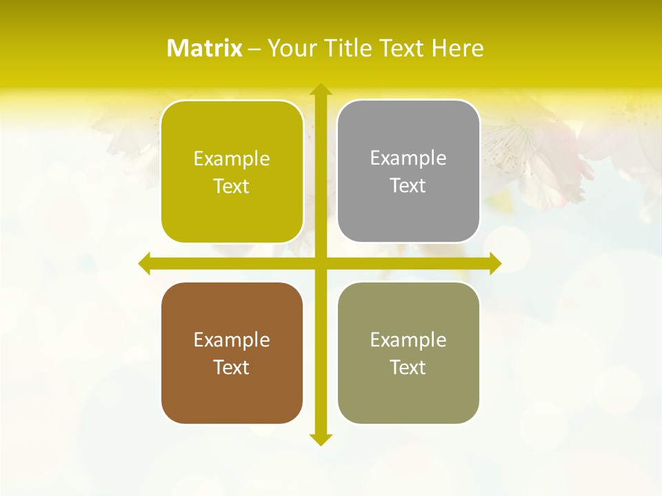 Soft Sunlit White PowerPoint Template