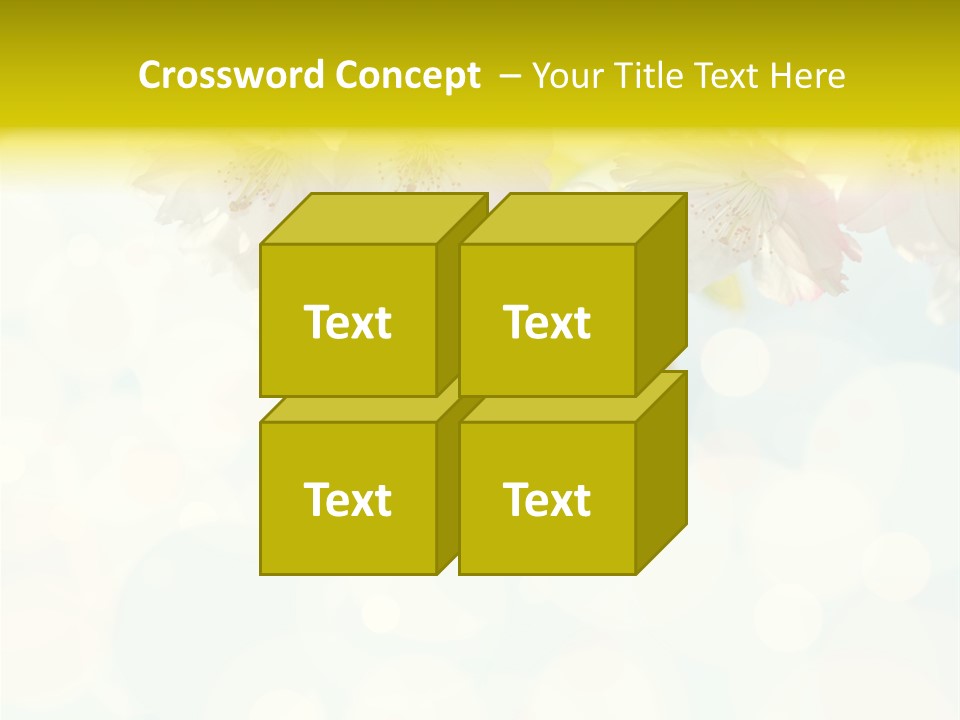 Soft Sunlit White PowerPoint Template