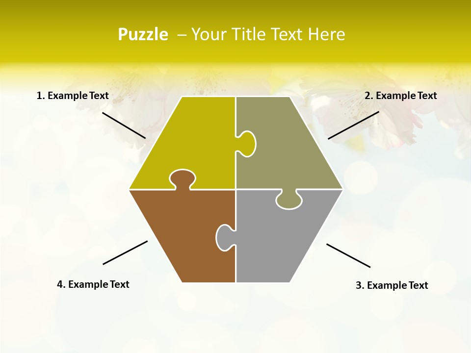 Soft Sunlit White PowerPoint Template