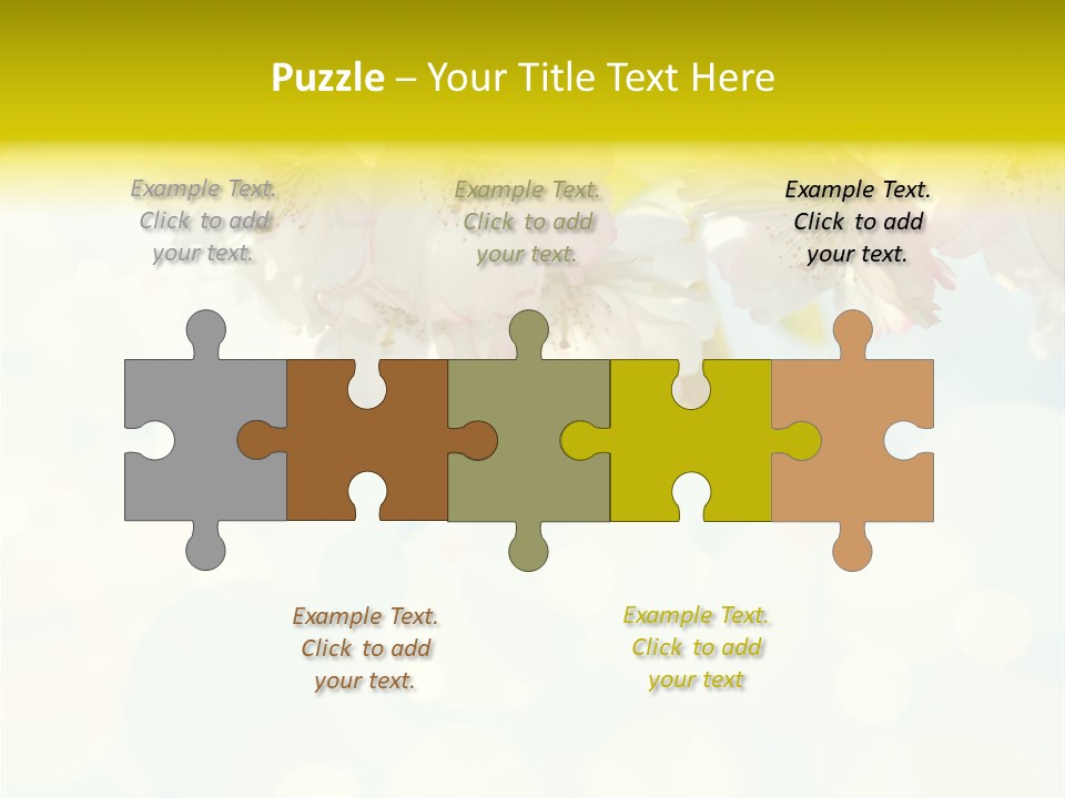 Soft Sunlit White PowerPoint Template