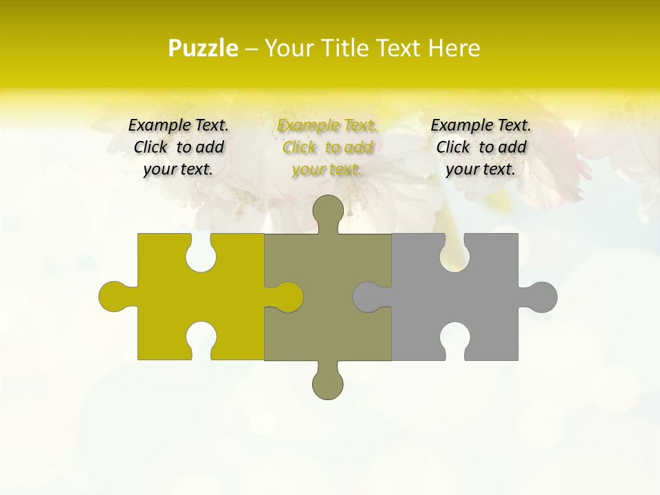 Soft Sunlit White PowerPoint Template