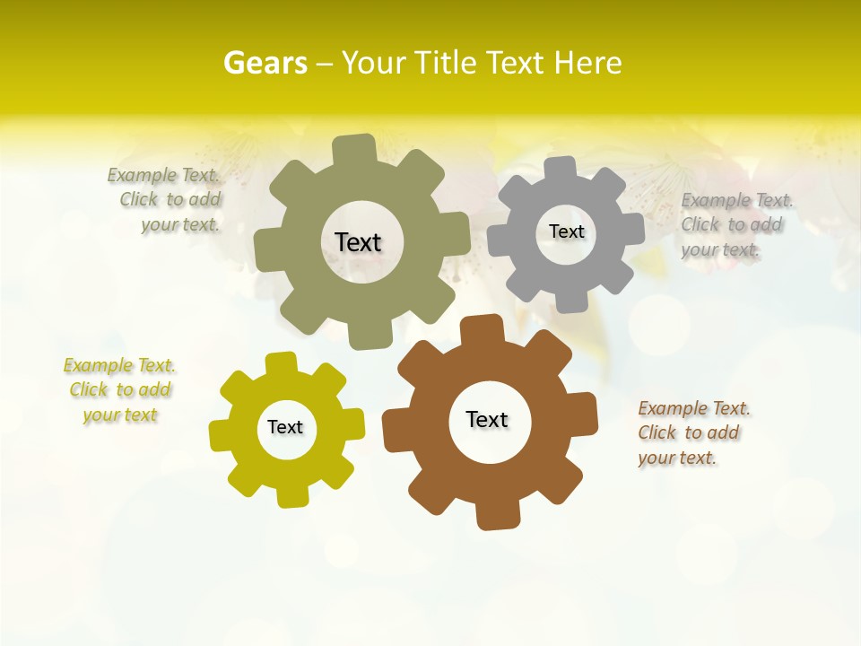 Soft Sunlit White PowerPoint Template