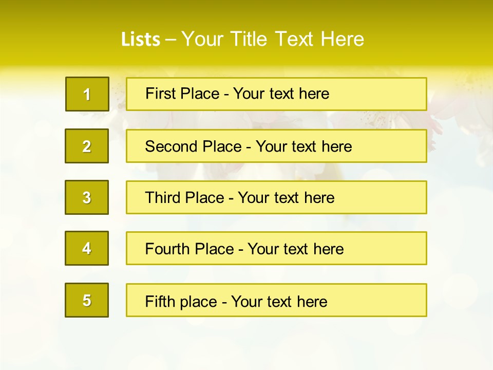 Soft Sunlit White PowerPoint Template