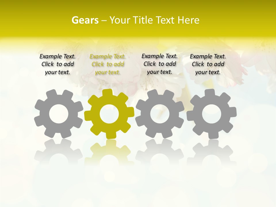 Soft Sunlit White PowerPoint Template