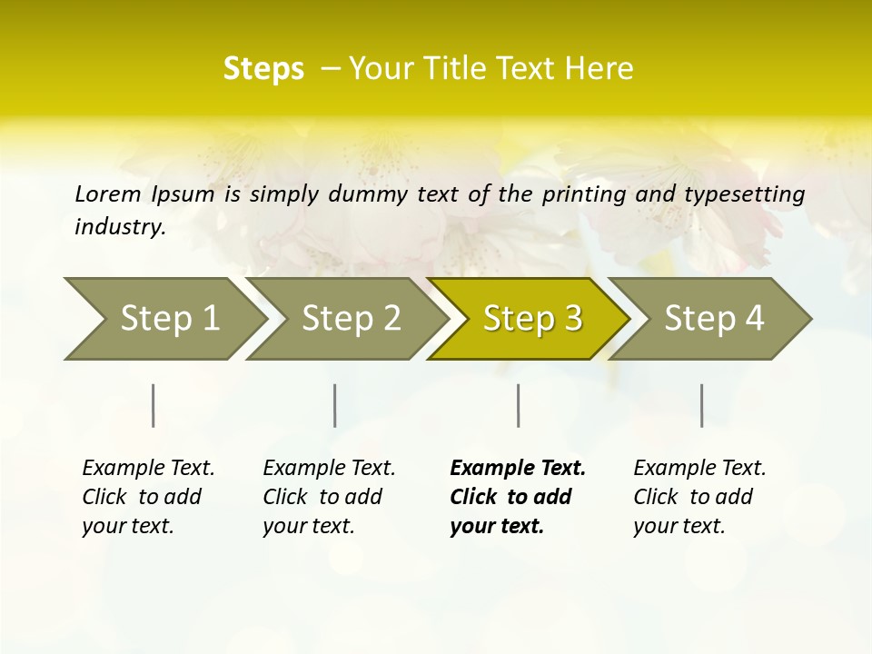 Soft Sunlit White PowerPoint Template