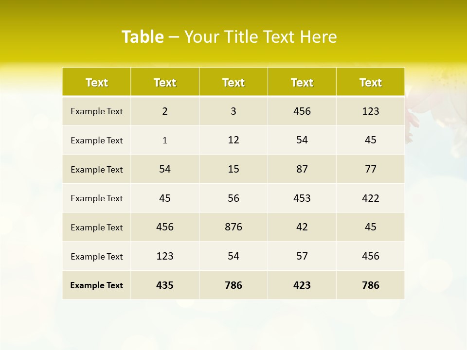 Soft Sunlit White PowerPoint Template
