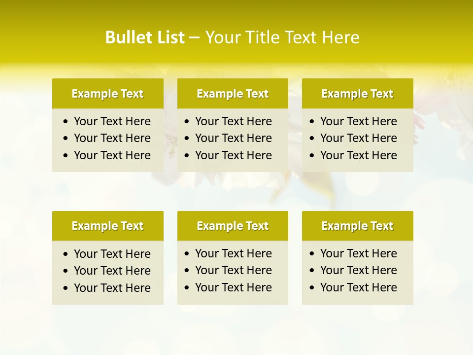 Soft Sunlit White PowerPoint Template