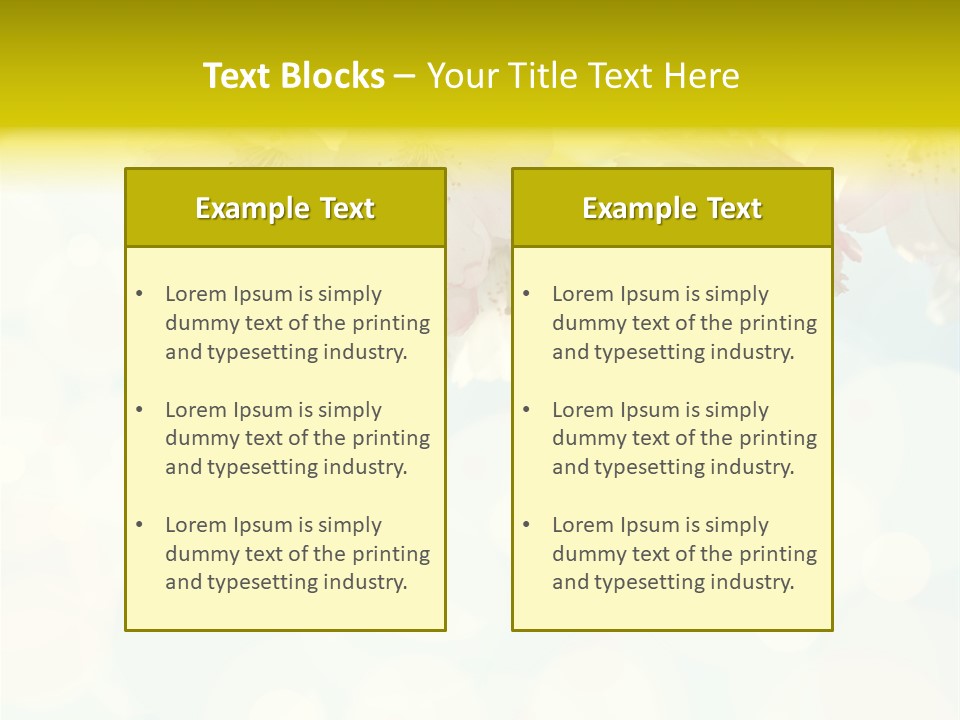Soft Sunlit White PowerPoint Template
