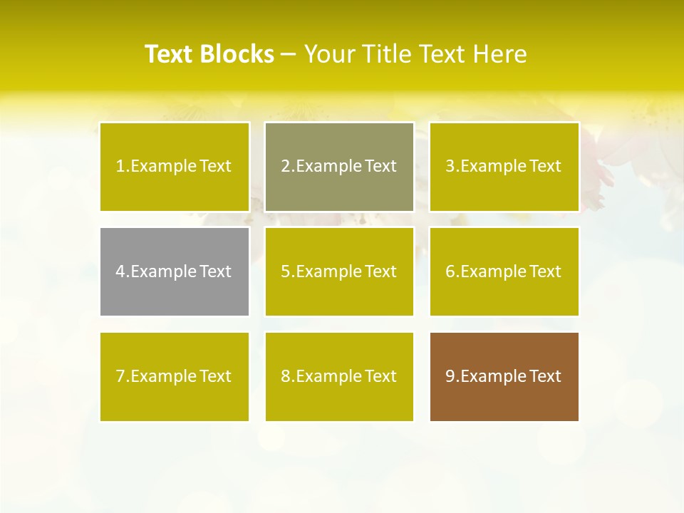 Soft Sunlit White PowerPoint Template