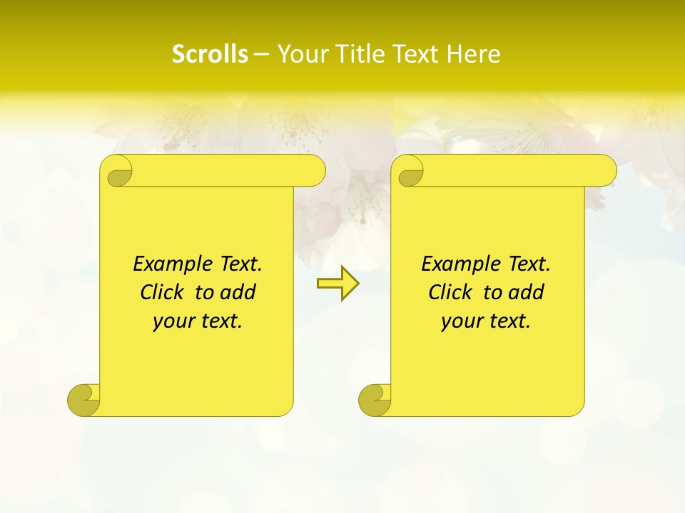 Soft Sunlit White PowerPoint Template