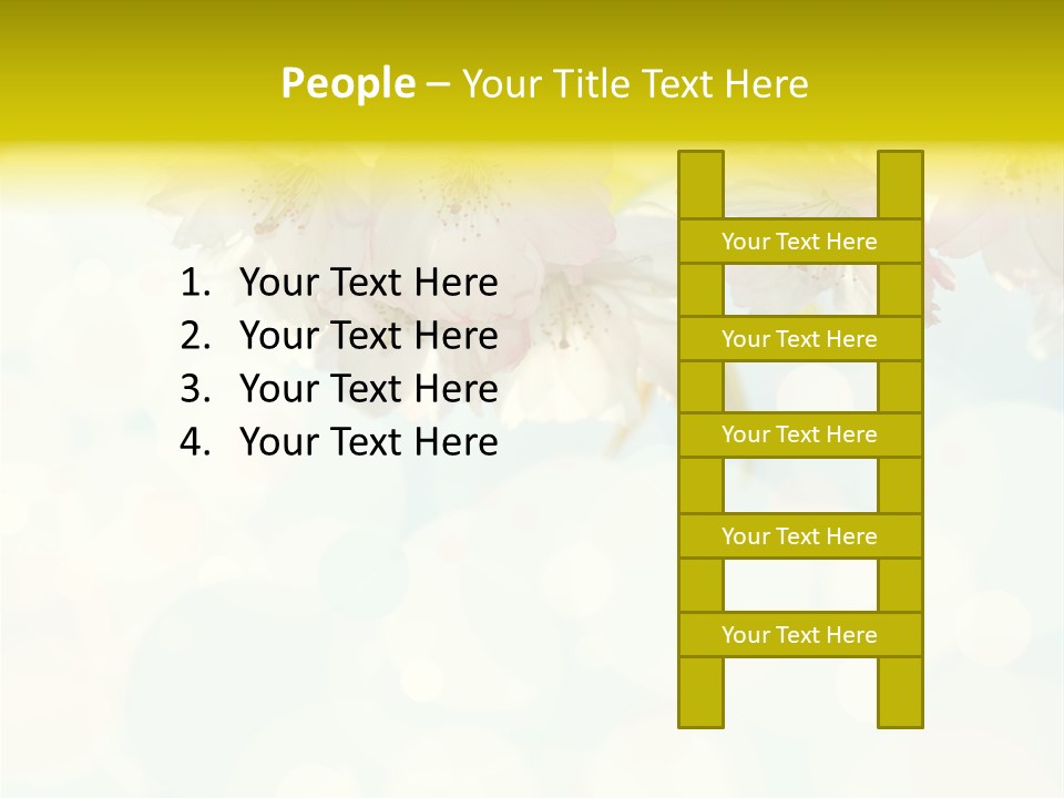 Soft Sunlit White PowerPoint Template