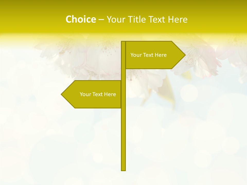 Soft Sunlit White PowerPoint Template