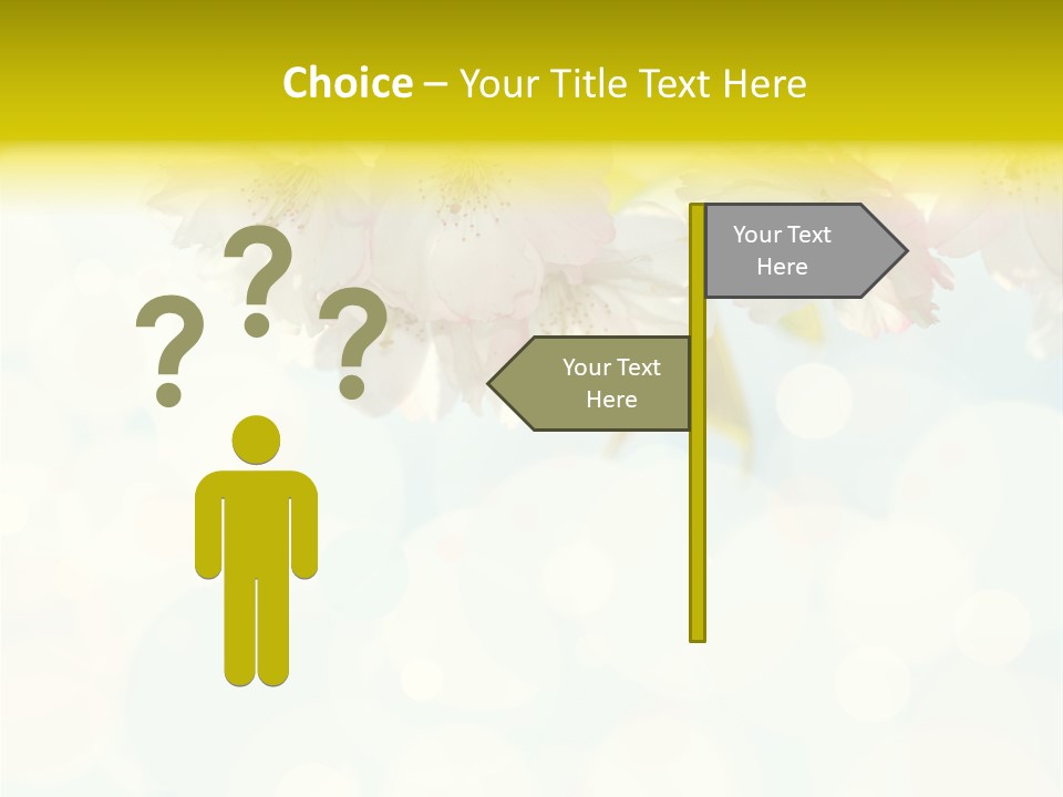 Soft Sunlit White PowerPoint Template