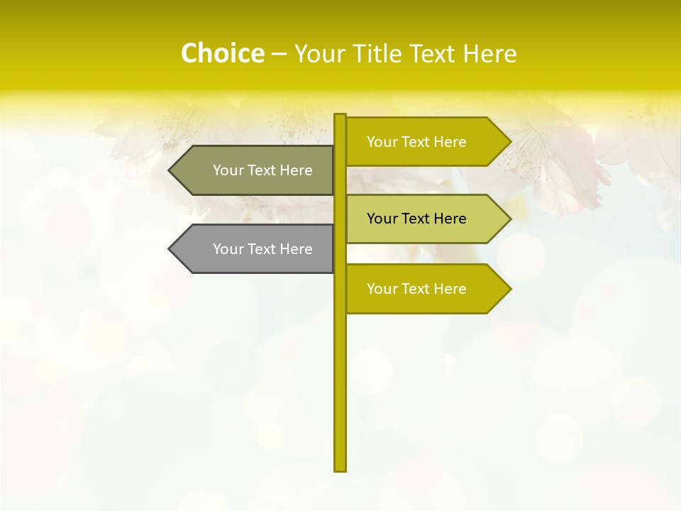 Soft Sunlit White PowerPoint Template