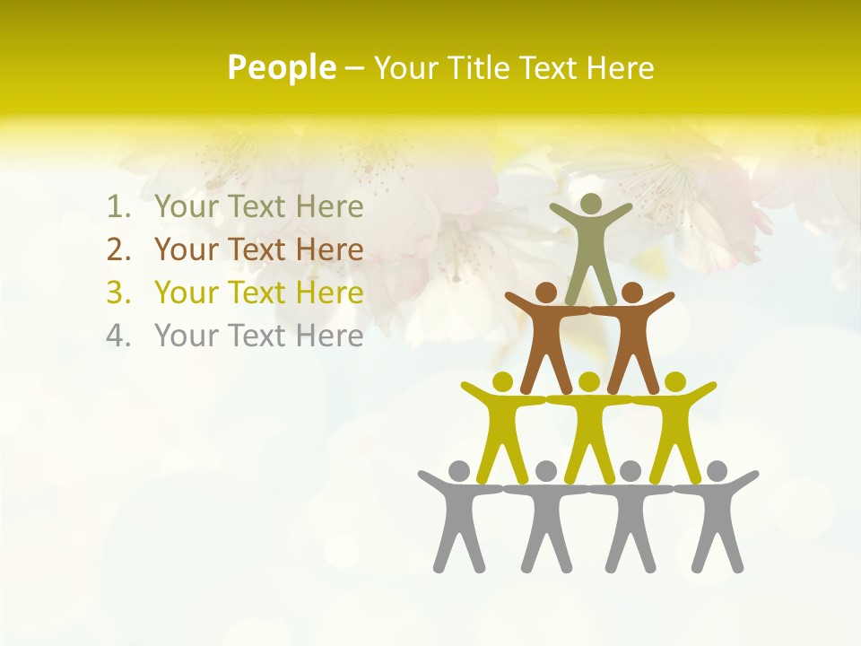 Soft Sunlit White PowerPoint Template