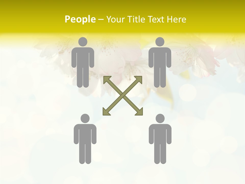 Soft Sunlit White PowerPoint Template