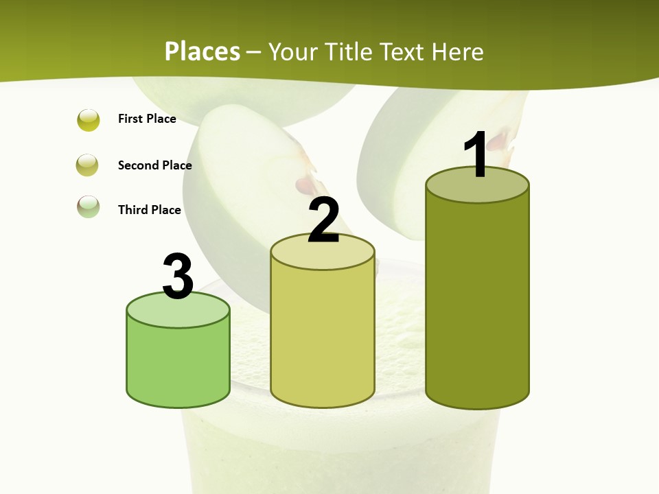 Fresh Apple Glass PowerPoint Template