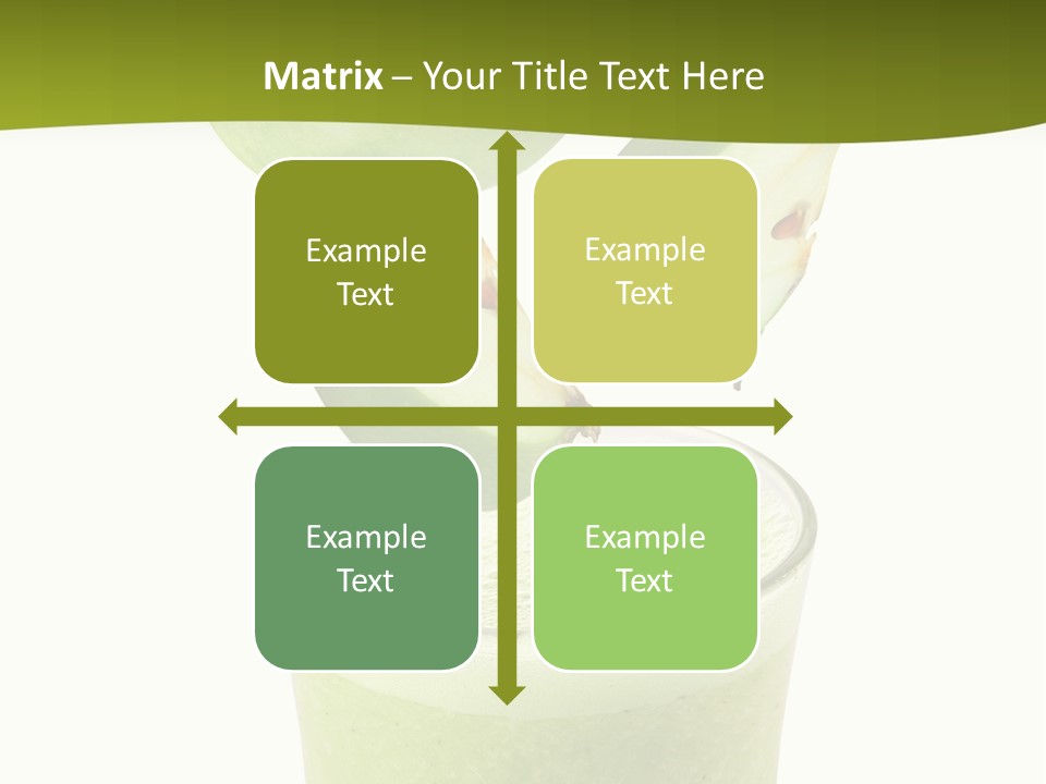 Fresh Apple Glass PowerPoint Template