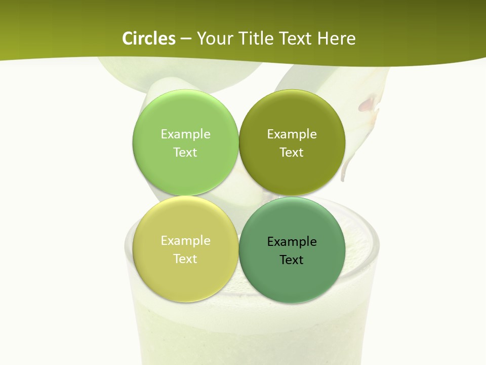 Fresh Apple Glass PowerPoint Template