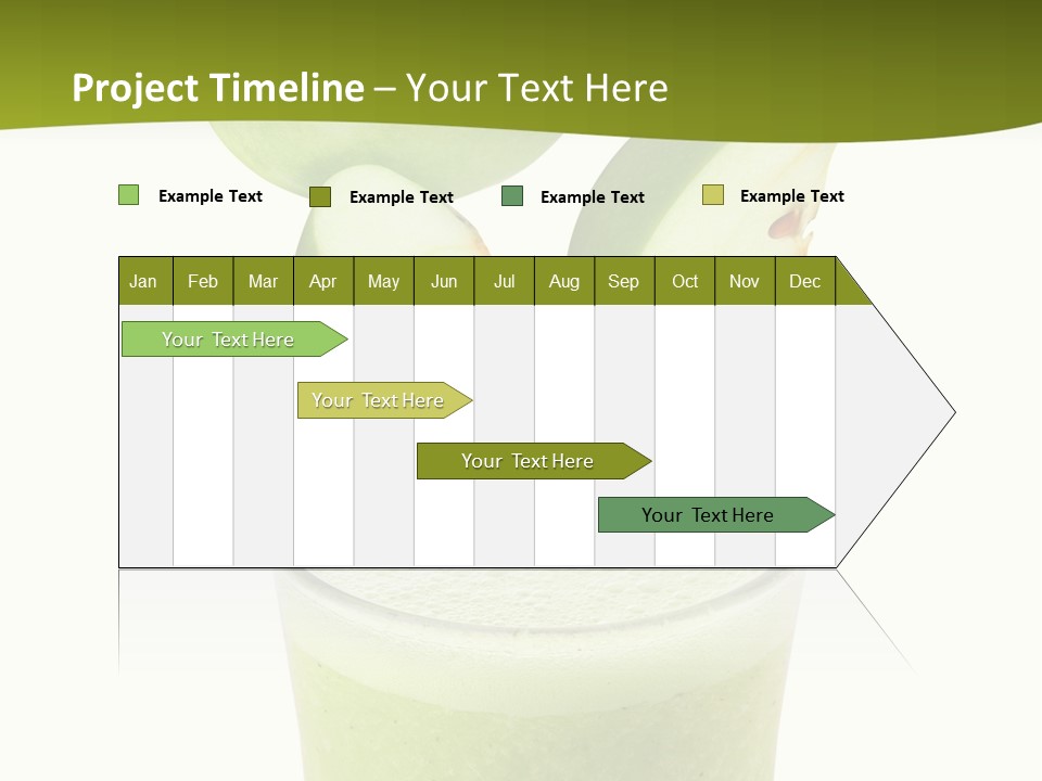 Fresh Apple Glass PowerPoint Template