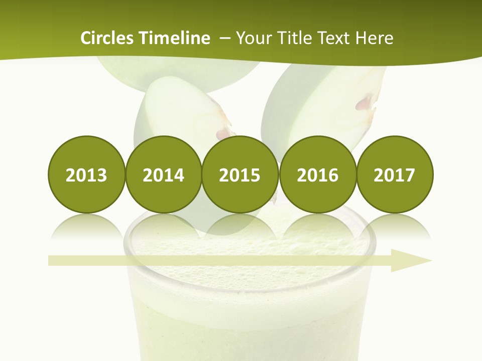 Fresh Apple Glass PowerPoint Template