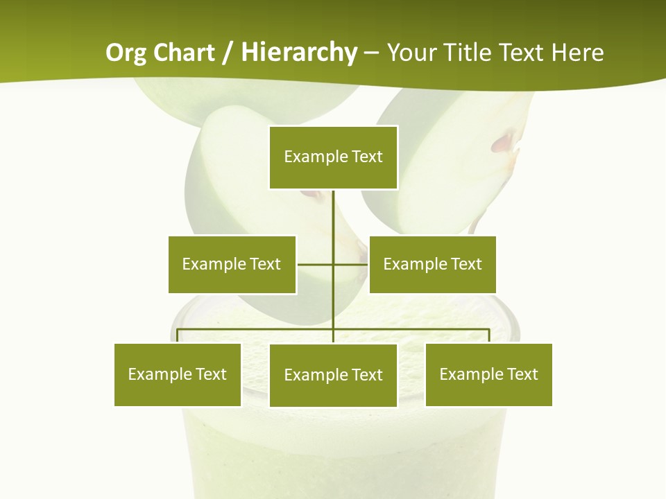 Fresh Apple Glass PowerPoint Template